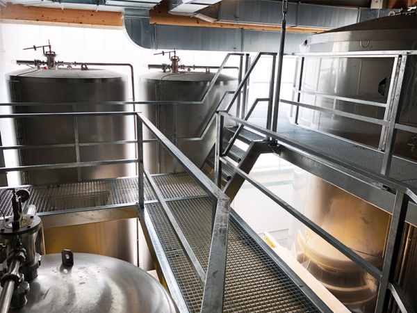 Stiegen- & Metallgerüst für Brauerei als Sonderkonstruktion von Metalltechnik aus dem Bezirk Rohrbach